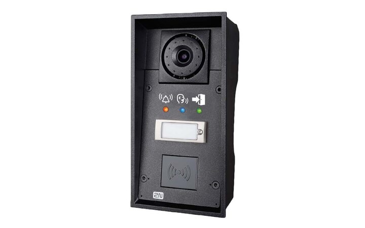 фото - 2N IP Force - 1 кнопка вызова, HD камера, пиктограммы, 10Вт динамик (возможность установки считывателя) (2N9151101CHRPW)