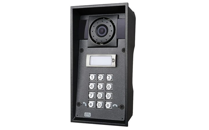 фото - 2N IP Force - 1 кнопка вызова, камера,клавиатура,10 Вт динмик (2N9151101CKW)