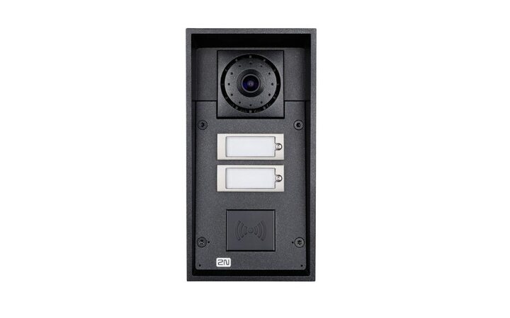 фото - 2N IP Force - 2 кнопки вызова, камера (возможность установки считывателя), 10 Вт динамик (2N9151102CRW)