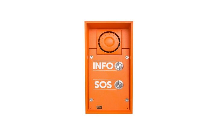 фото - 2N IP Safety - 2 кнопки вызова, 10Вт динамик (INFO/SOS) (2N9152102W)