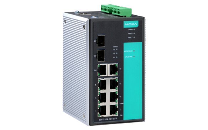 фото - MOXA EDS-510A-1GT2SFP-T