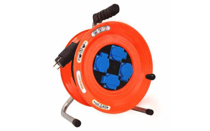 фото - Удлинитель силовой на катушке 4х30м с заземл. 16А IP44 ВЕМ-259 термо КГ 3х1.5 с защ. крышкой UNIVersal 9632972