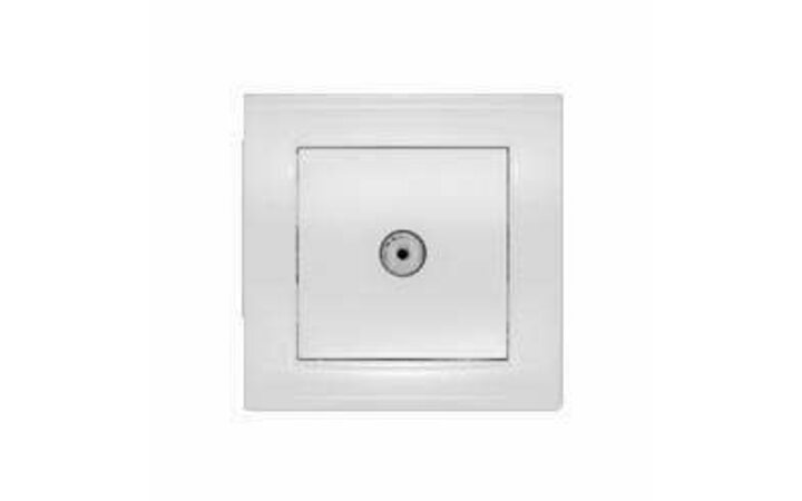 фото - Розетка TV 1-м СП Бриллиант бел. UNIVersal 7947571