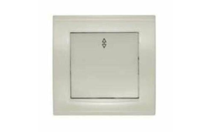 фото - Выключатель проходной 1-кл. СП Бриллиант 10А IP20 сл. кость UNIVersal 7948592