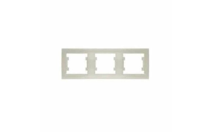 фото - Рамка 3-м Бриллиант горизонт. сл. кость UNIVersal 7948707