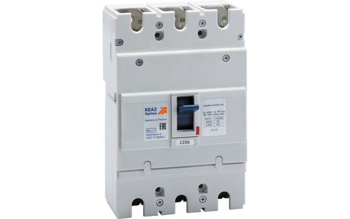 фото - Выключатель автоматический 125А 18кА OptiMat E250L125 УХЛ3 КЭАЗ 100009