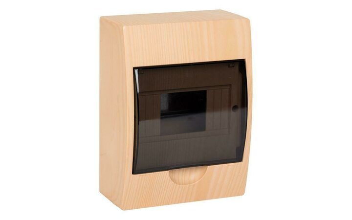 фото - Щит ЩРН-П-6 IP41 светлое дерево PROxima EKF pb40-n-6-light