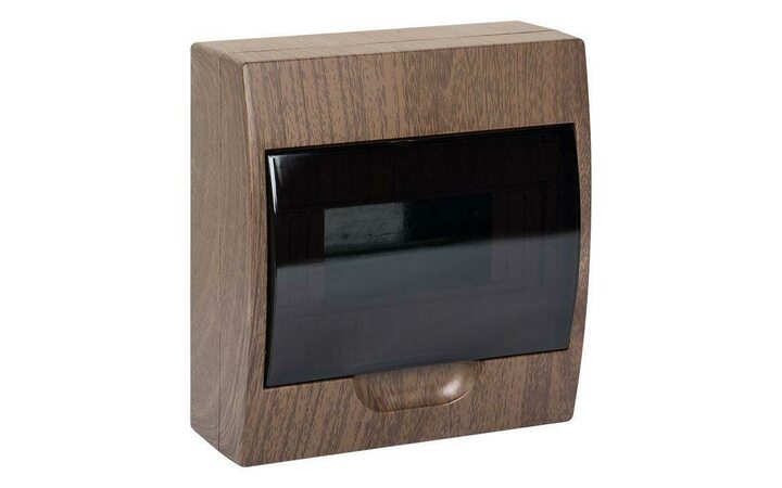 фото - Щит ЩРН-П-8 IP41 темное дерево PROxima EKF pb40-n-8-dark