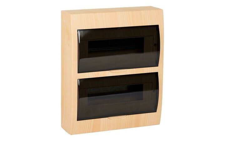 фото - Щит ЩРН-П-24 IP41 светлое дерево PROxima EKF pb40-n-24-light