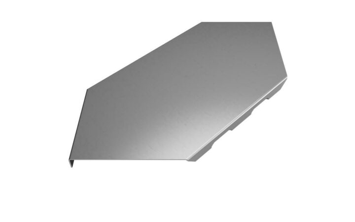 фото - Крышка для угла горизонтального 90град. осн.100 сталь 0.8мм 'ПЛЮС' KGLplus90-100 КМ PL0880