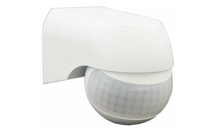 фото - Датчик движения PMS-IR 010 800Вт 180град. 12м IP44 WH JazzWay 5012936