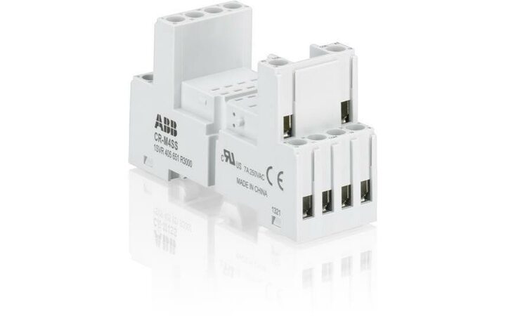 фото - Цоколь CR-M4SS для реле CR-M2/4ПК ABB 1SVR405651R3000