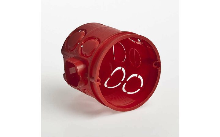 фото - Коробка установочная СП 60х62 блочная углубл. IP30 красн. Ruvinil 10190