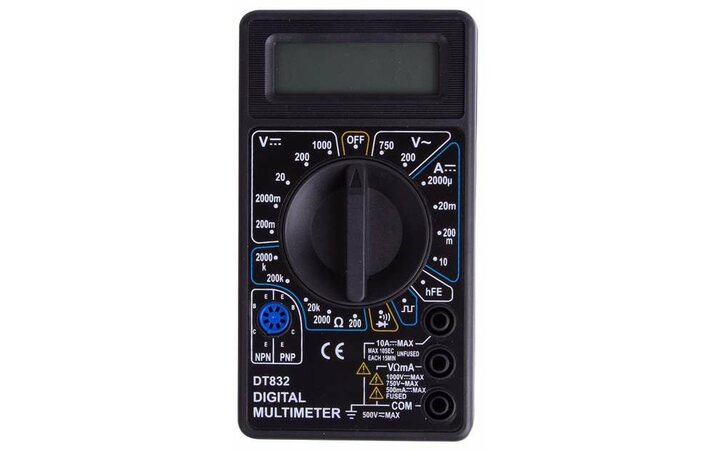 фото - Мультиметр портативный M832(DT832) PROCONNECT 13-3012