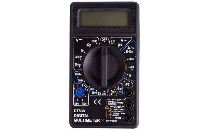 фото - Мультиметр портативный M838(DT838) PROCONNECT 13-3013