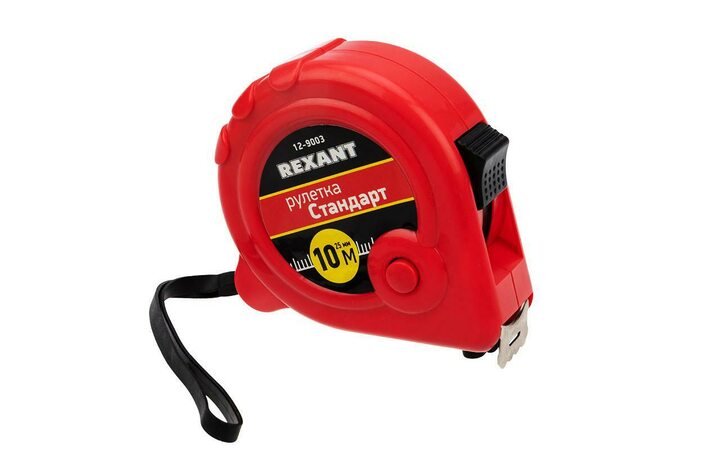 фото - Рулетка измерительная 'Стандарт' 10мх25мм Rexant 12-9003