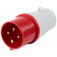 Вилка 024 переносная 3Р+РЕ 32А 380В IP44 Rexant 11-8904
