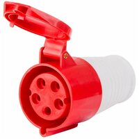 фото - Розетка 225 переносная 3Р+РЕ+N 32А 380В IP44 Rexant (11-8923)