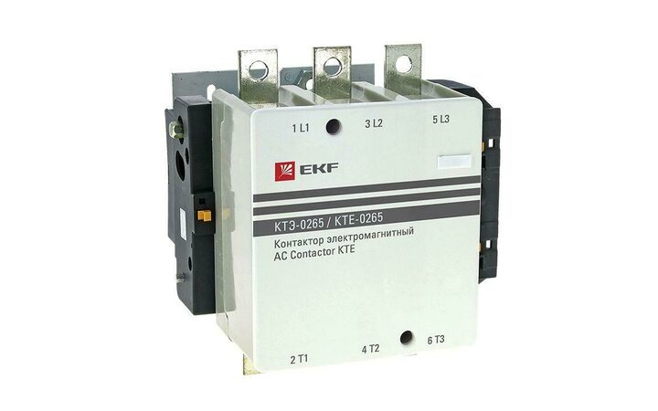 фото - Контактор КТЭ 265А 230В NO EKF ctr-b-265