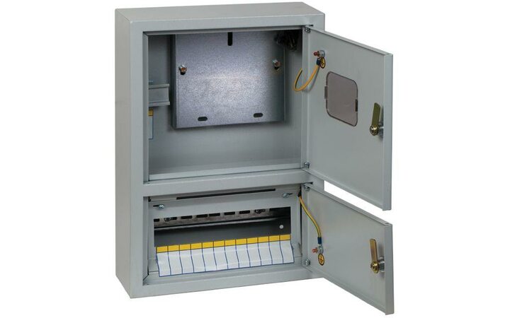 фото - Щит ЩУРн 1/14 (Э) два отсека (БУР) (450х310х120) IP31 EKF mb23-1/14e