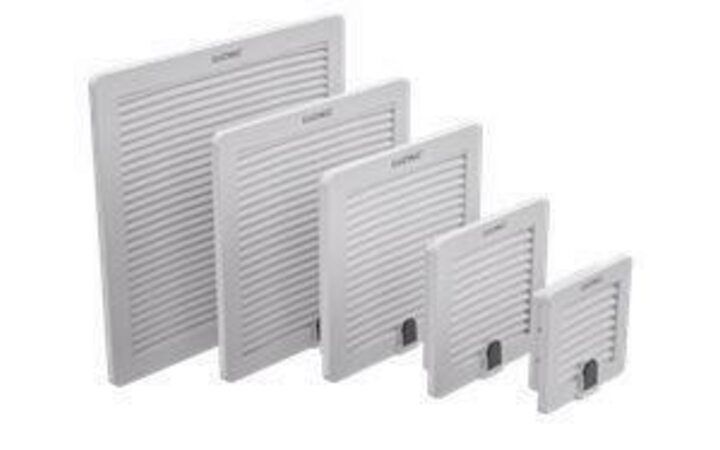 фото - Решетка вентиляционная с фильтром 112х112мм IP54 ДКС R5RF08