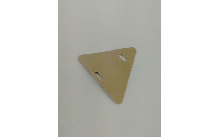 фото - Бирка маркировочная мягкая У-136М (треугольник) (уп.100шт) PROxima EKF mm-136-t