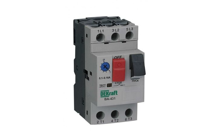 фото - Выключатель авт. защиты двиг. 3P 13.0-18.0А 15кА ВА-431 SchE 21231DEK
