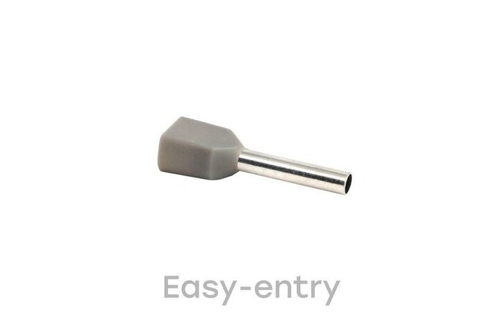 фото - Наконечник штыревой втулочный НШвИ(2) 0.75-10 (уп.50шт) EKF nhvi2-0.75-10