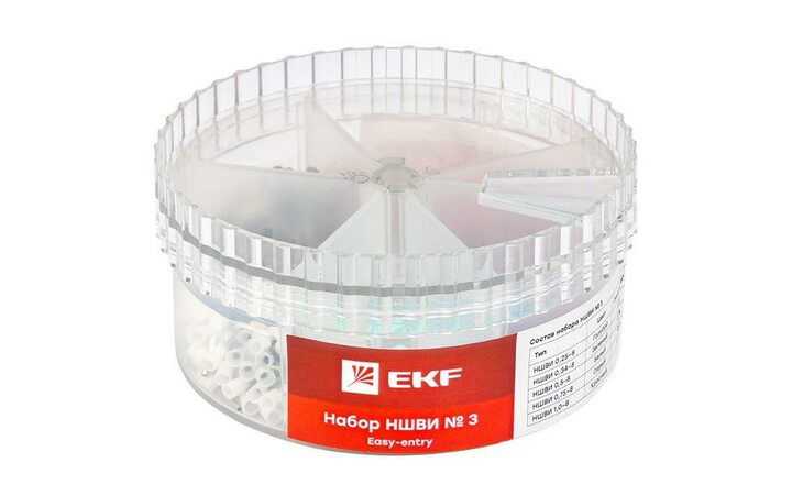 фото - Набор НШВИ №3 (0.25-1кв.мм) PROxima EKF nabor-nshvi-3