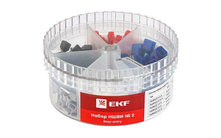 фото - Набор НШВИ(2) №2 (2х0.5-2х2.5кв.мм) PROxima EKF nabor-nshvi-2