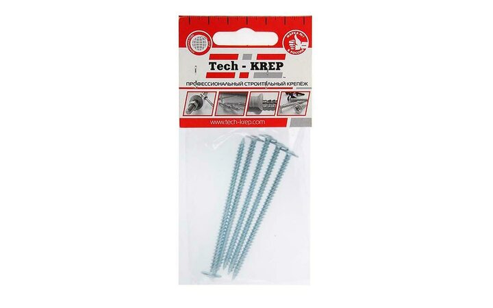 фото - Саморез для тонкого метал. листа со сверлом 4.2х16 (уп.16шт) пакет Tech-Krep 102398