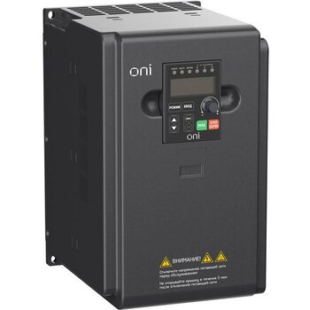 фото - Преобразователь частоты A150 380В 3ф 7.5кВт 17А встроенный торм. модуль ONI A150-33-75NT
