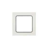 Рамка 1-м Стокгольм бел. с линией цвета черн. PROxima EKF EXM-G-304-10