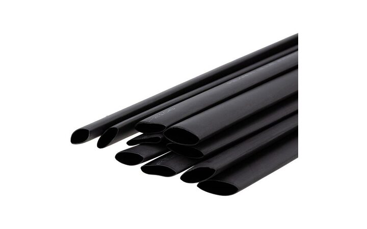 фото - Трубка термоусаживаемая двухстенная клеевая 15.9/7.95мм (уп.10шт) по 1м черн. Rexant 26-2106