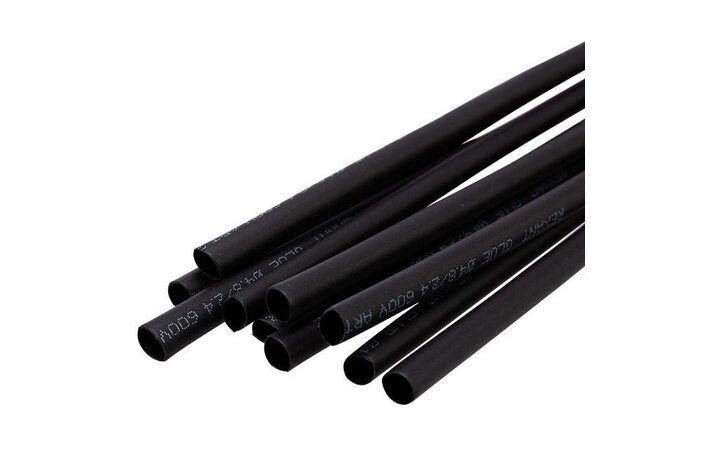 фото - Трубка термоусаживаемая двухстенная клеевая 4.8/2.4мм (уп.10шт) по 1м черн. Rexant 26-2102