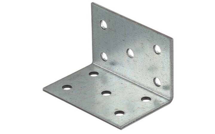 фото - Уголок крепежный равносторонний 40х40х60х2.0мм оцинк. Невский Крепеж 922476