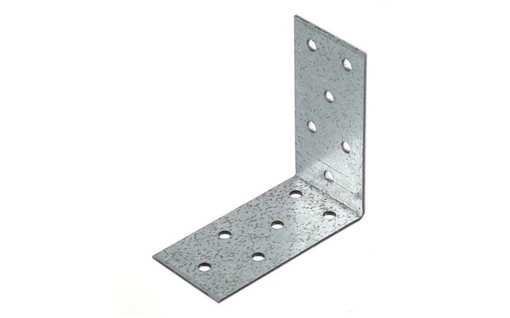 фото - Уголок крепежный равносторонний 80х80х40х2.0мм оцинк. Невский Крепеж 922480
