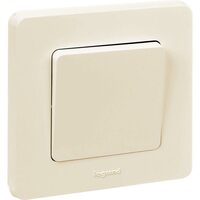 Выключатель 1-кл. Inspiria 250В 10AX сл. кость Leg 673601