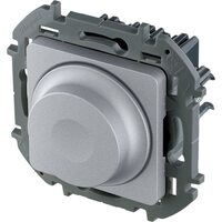 Светорегулятор поворотный Inspiria 300Вт без нейтрали алюм. Leg 673792