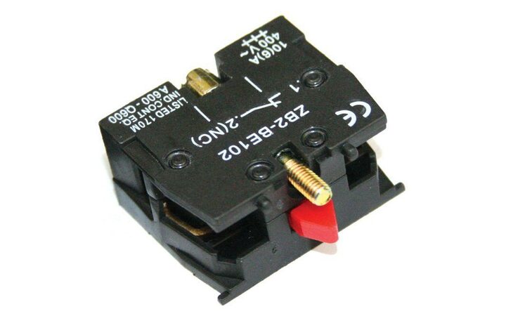 фото - Контакт дополнительный XB-2 NC красн. EKF pbn-xb-2-nc