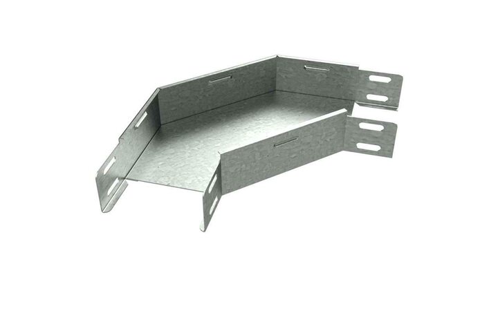 фото - Угол для лотка горизонтальный 90град. 200х50 сталь 0.8мм GL90-50-200 КМ LO0121