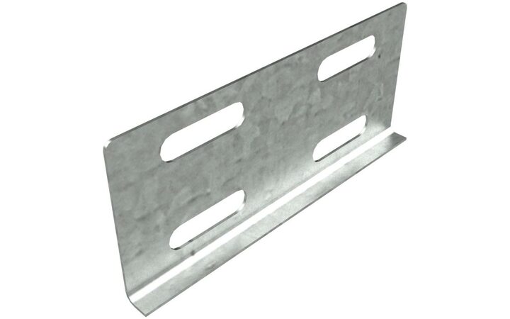 фото - Пластина соединительная 50мм сталь 0.8мм SP1 КМ LO0401