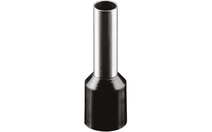 фото - Наконечник-гильза изол. (НШвИ) 6-12 NET-Е6012 черн. (уп.100шт) Navigator 71099