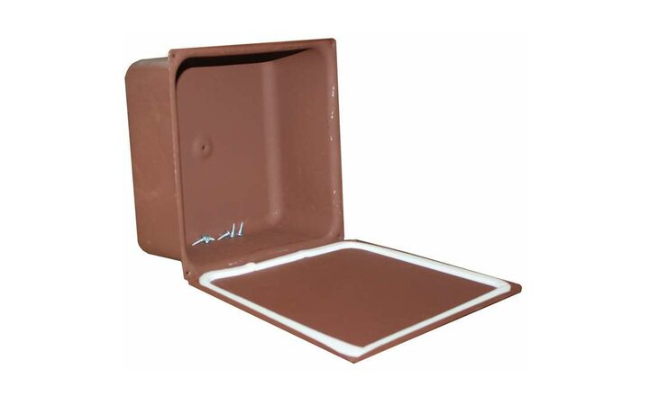 фото - Коробка распределительная 110х110х80мм IP54 У-994 У2 грунт. Электрофидер