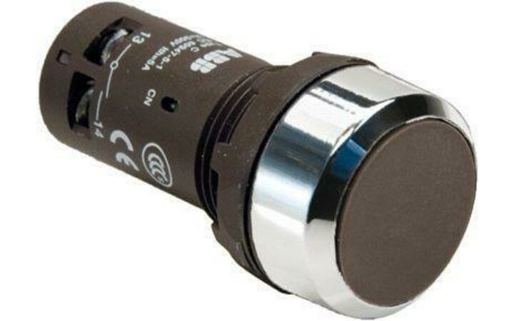 фото - Кнопка CP1-30B-10 без фикс. 1HO черн. ABB 1SFA619100R3016