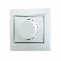 Светорегулятор СП 800Вт Мира бел/сер. LEZARD 701-0215-115