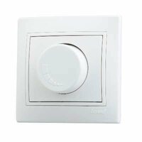 Светорегулятор СП 1000Вт Мира бел/бел. LEZARD 701-0202-157