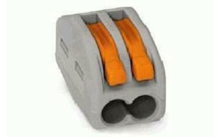 фото - Клеммник универсальный 2х(0.08-2.5) WAGO 222-412