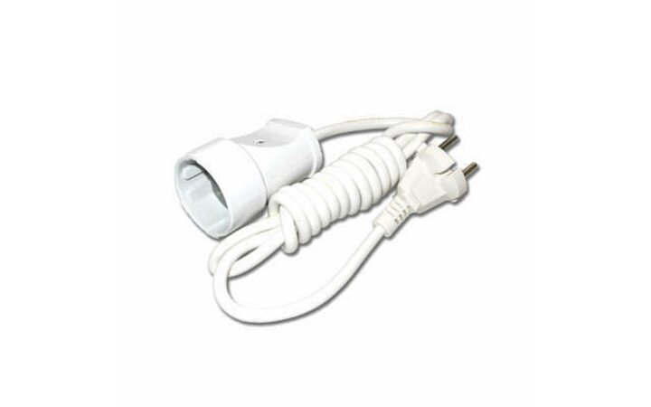 фото - Удлинитель 1х3м без заземл. 6А IP44 УШ-6 ПВС 2х0.75 UNIVersal 5568946