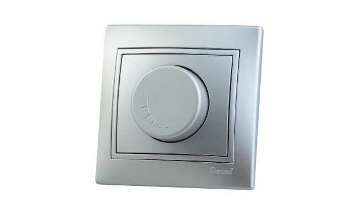 фото - Светорегулятор СП 800Вт Мира метал. сер. LEZARD 701-1010-115